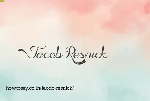 Jacob Resnick