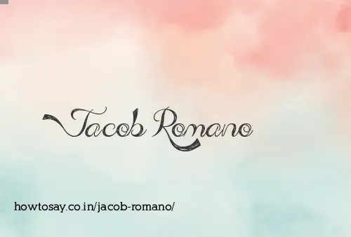Jacob Romano