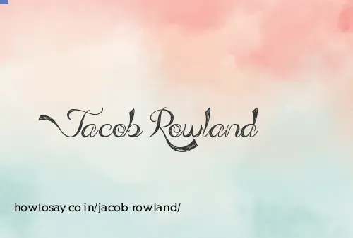 Jacob Rowland