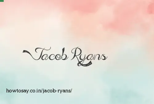 Jacob Ryans