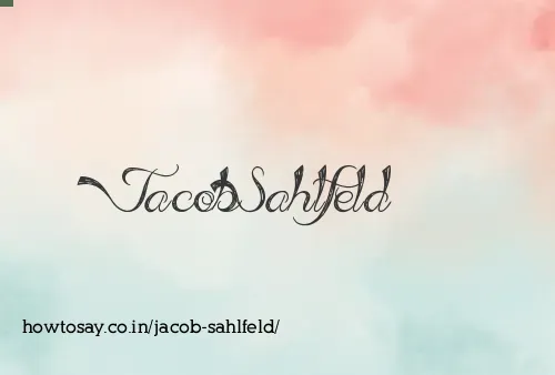 Jacob Sahlfeld