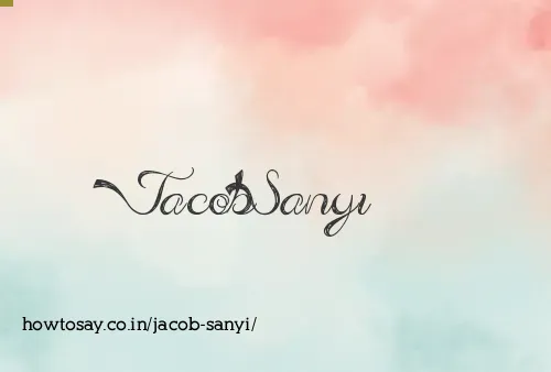 Jacob Sanyi