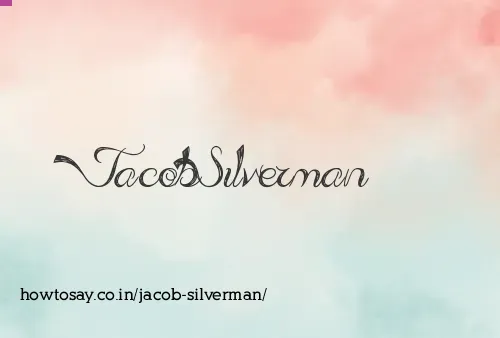 Jacob Silverman