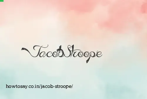 Jacob Stroope