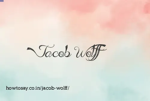 Jacob Wolff