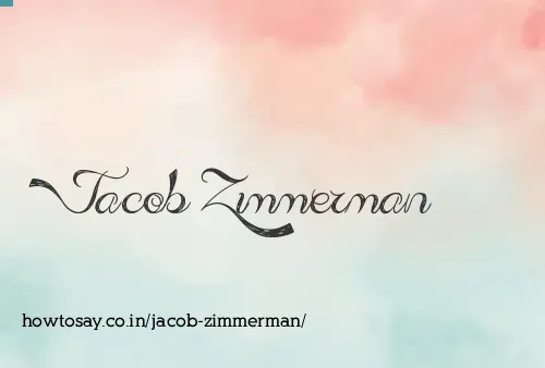 Jacob Zimmerman