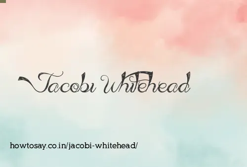 Jacobi Whitehead