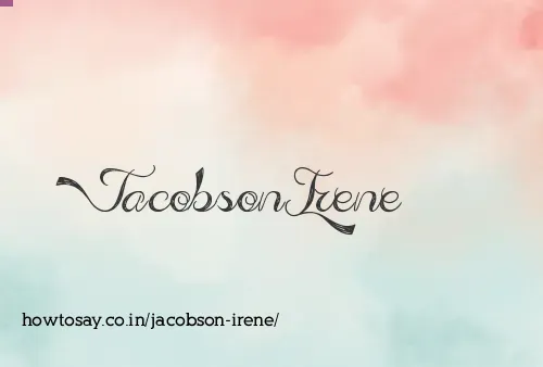 Jacobson Irene