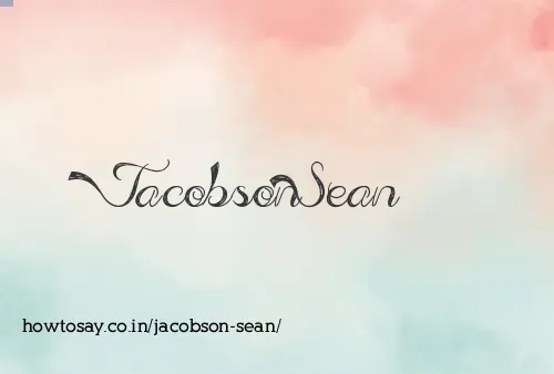 Jacobson Sean