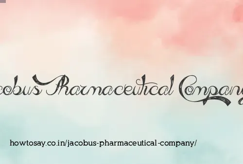 Jacobus Pharmaceutical Company