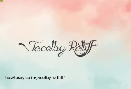 Jacolby Ratliff