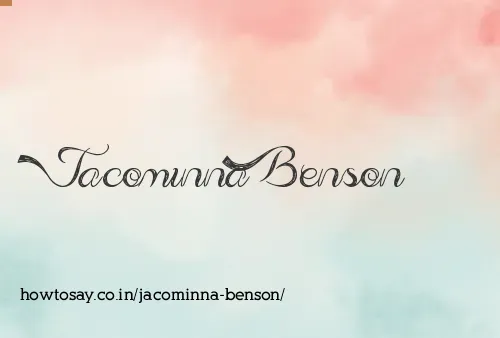 Jacominna Benson