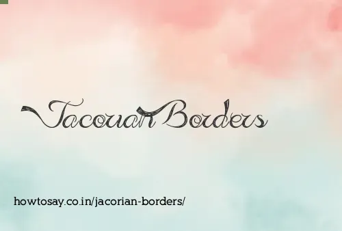 Jacorian Borders