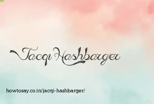 Jacqi Hashbarger