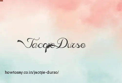 Jacqie Durso
