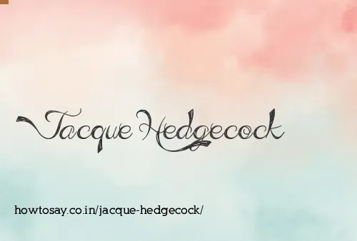 Jacque Hedgecock