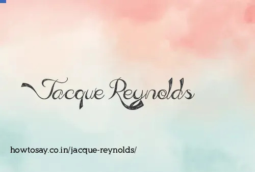 Jacque Reynolds