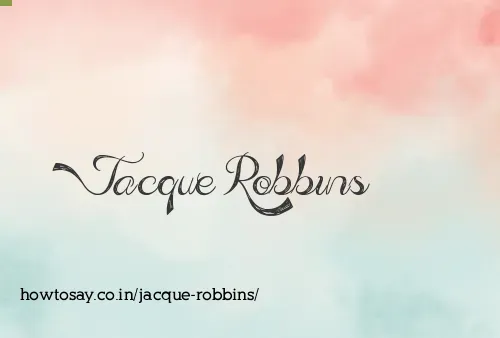 Jacque Robbins