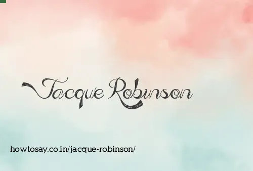 Jacque Robinson
