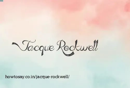 Jacque Rockwell