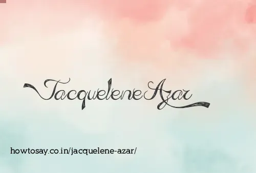 Jacquelene Azar