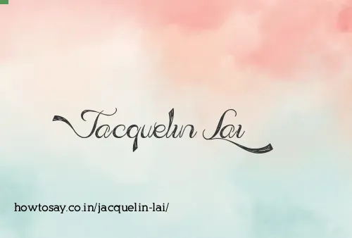 Jacquelin Lai