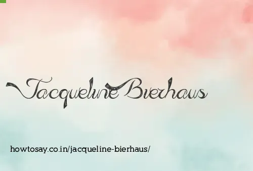Jacqueline Bierhaus
