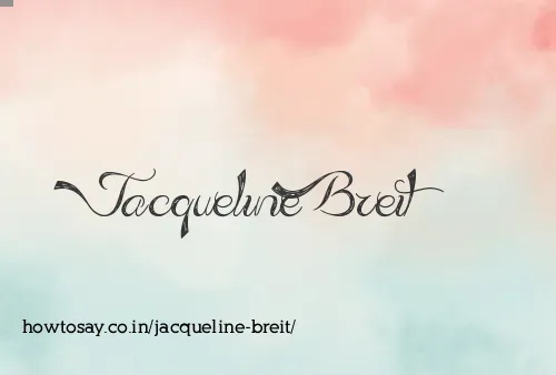 Jacqueline Breit