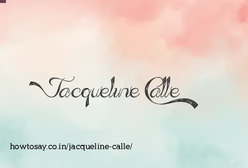 Jacqueline Calle