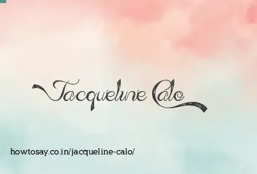 Jacqueline Calo