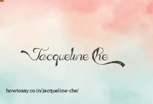 Jacqueline Che