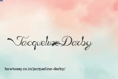Jacqueline Darby