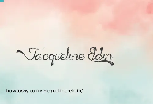 Jacqueline Eldin