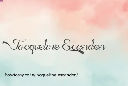 Jacqueline Escandon