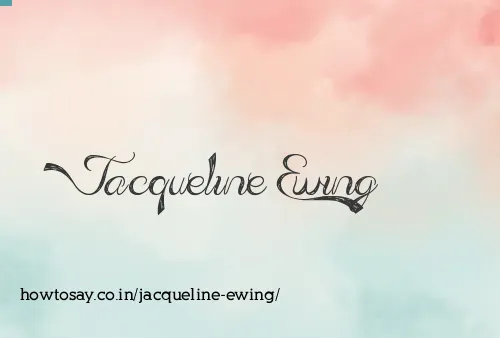 Jacqueline Ewing