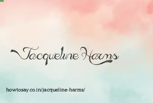 Jacqueline Harms