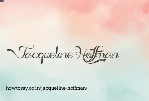 Jacqueline Hoffman