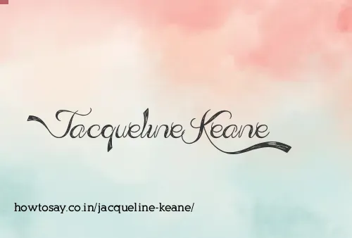 Jacqueline Keane