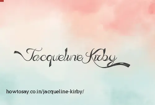 Jacqueline Kirby