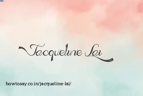Jacqueline Lai