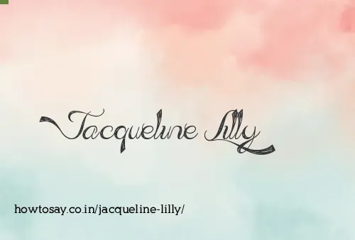 Jacqueline Lilly