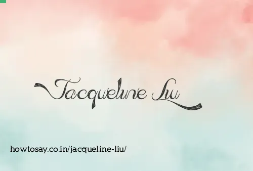 Jacqueline Liu