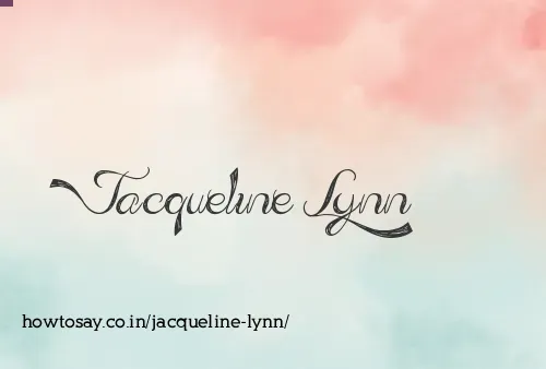 Jacqueline Lynn