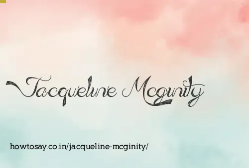 Jacqueline Mcginity