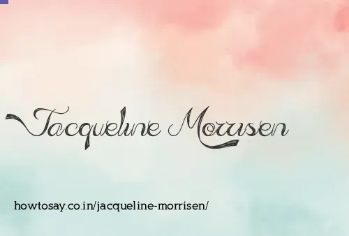 Jacqueline Morrisen