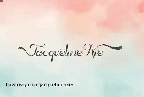 Jacqueline Nie