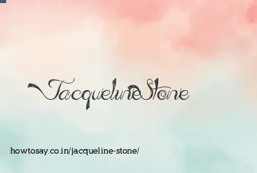 Jacqueline Stone