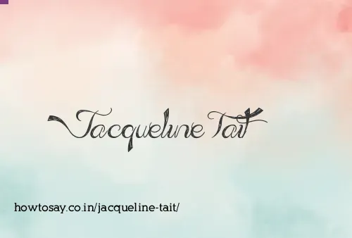 Jacqueline Tait