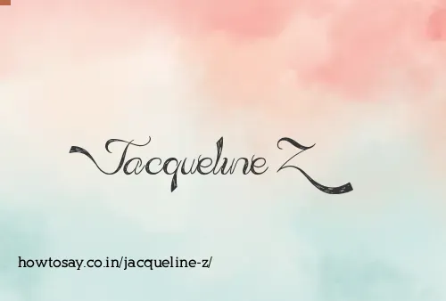 Jacqueline Z