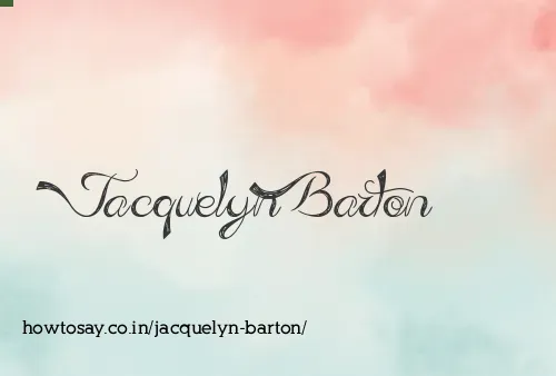 Jacquelyn Barton